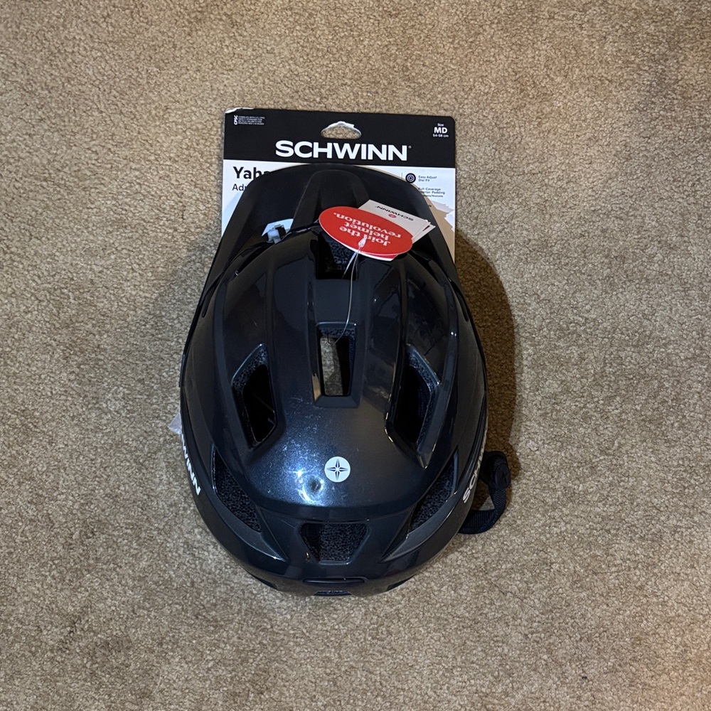 Schwinn Glossy Black Cycling Helmet
